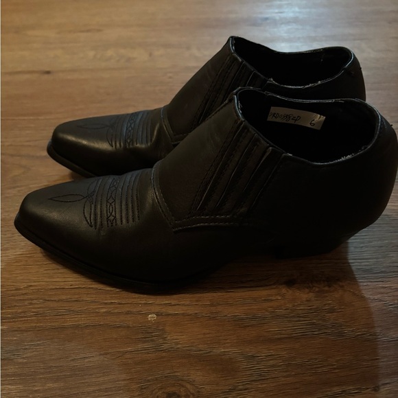Durango Black Ankle Boots - Picture 4 of 7
